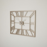 Roman Halo Open‑Frame Clock – Portrait (20" x 16")