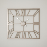 Roman Halo Open‑Frame Clock – Portrait (20" x 16")