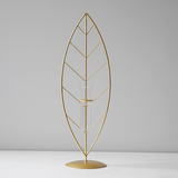 Golden Leaf Hydroponic Planter with Glass Tube