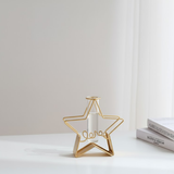 Golden Star Love Test Tube Planter