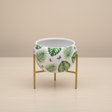 Artistic Steel Planters with Stand