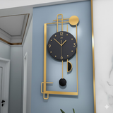 Word Dial Spoke Clock – Black (16" x 16")