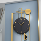 Word Dial Spoke Clock – Black (16" x 16")