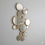 Cascade Bubbles Vertical Mirror