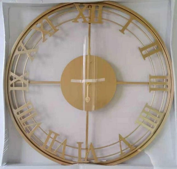 Atelier Roman Halo Clock – Black (24" x 24")