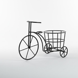 Minimalist Cycle Basket Metal Planter