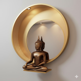 Orbit Duo Layer Round Mirror