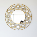 Arabesque Halo Round Mirror