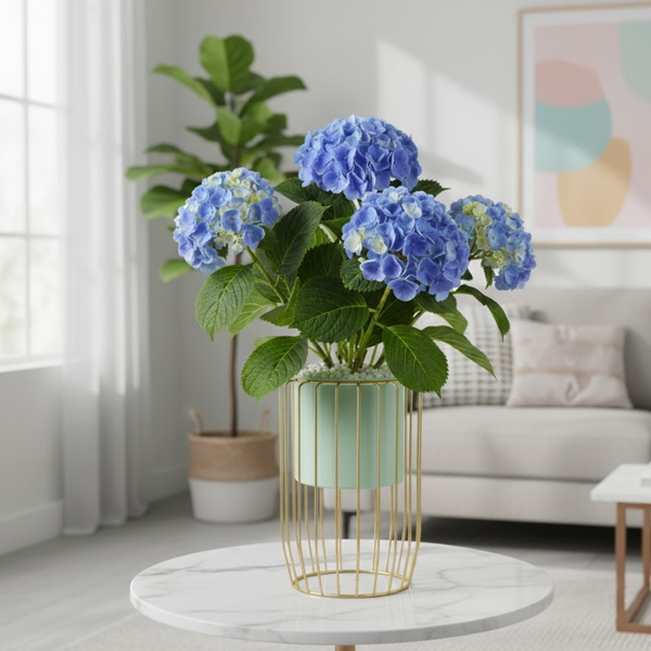 Pearl Mist Steel Planter