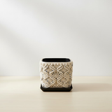 Macramé Wrapped Steel Pots Collection
