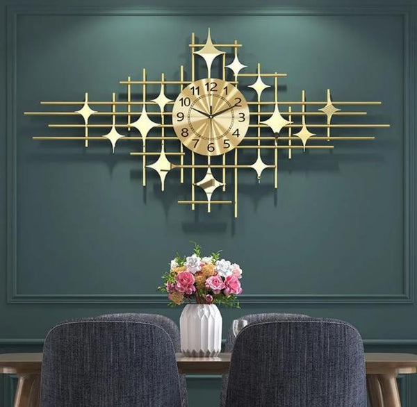 Regent Roman Open‑Frame Clock – Copper (24" x 24")