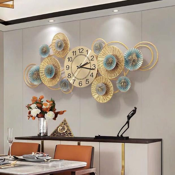 Meridian Crosshair Open‑Frame Clock – Vertical (18" x 48")