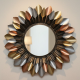 Aurora Petal Sunburst Mirror