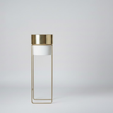 Modern Contrast Gold & White Planter set