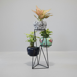 Steel 3-Tier Designer Pot Stand