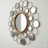 Orbit Constellation Round Mirror