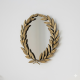 Laurel Wreath Crest Mirror
