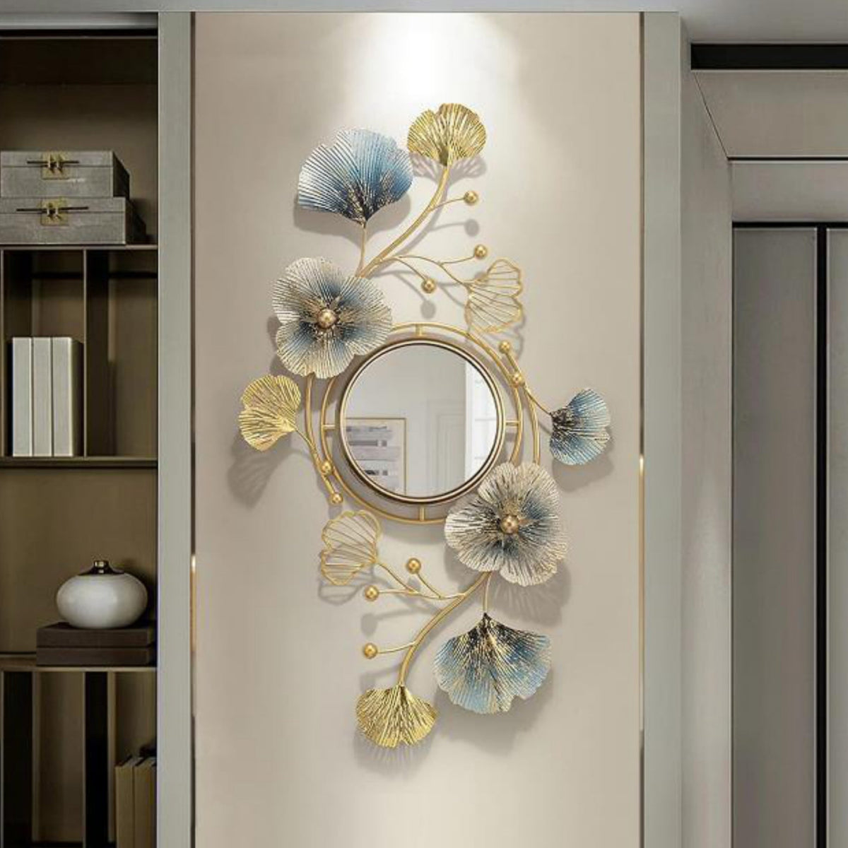 Aurora Ginkgo Vertical Mirror