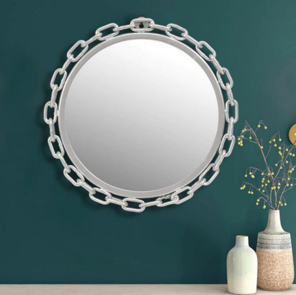 Anchor Chain Round Mirror