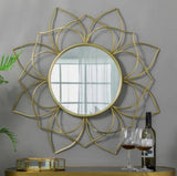 Bloomline Petal Round Mirror