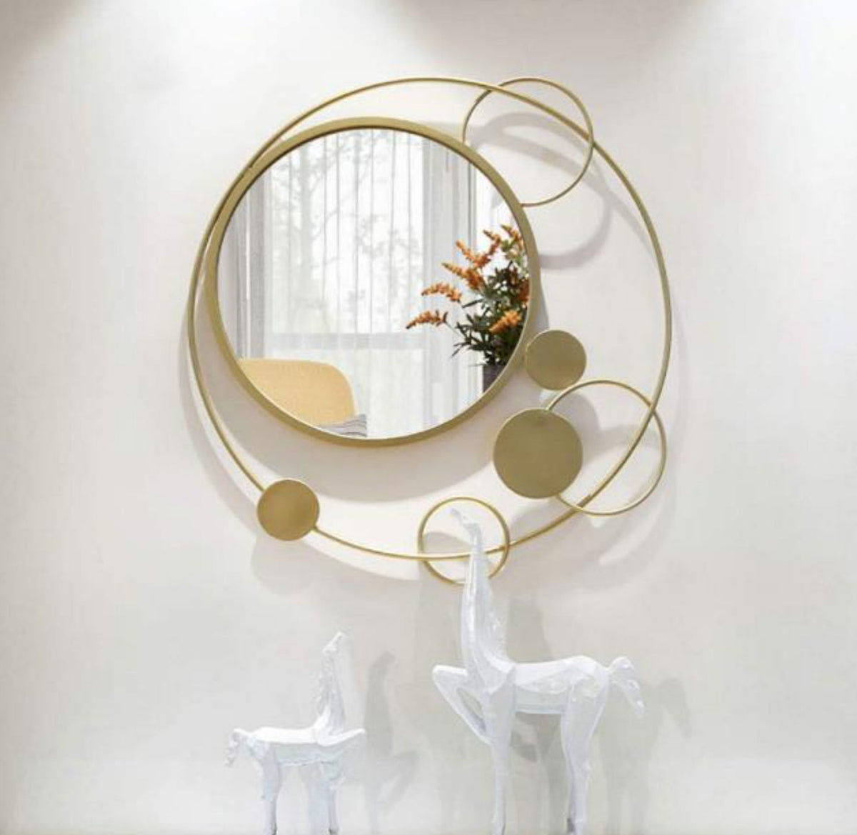 Orbital Sonata Round Mirror