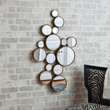 Cascade Bubbles Vertical Mirror