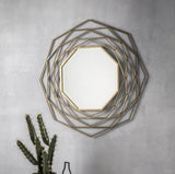 Faceted Helix Octagon Mirror