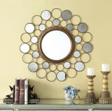 Orbit Constellation Round Mirror
