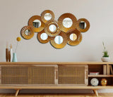 Soleil Mosaic Cluster Mirror - Horizontal