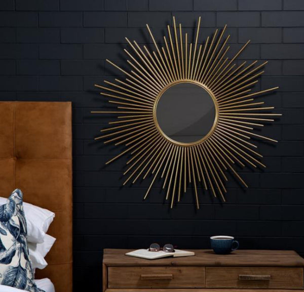 Aurora Spike Sunburst Mirror